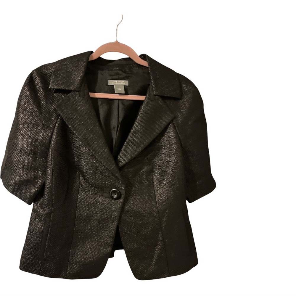Ann Taylor short sleeve blazer sz 10.